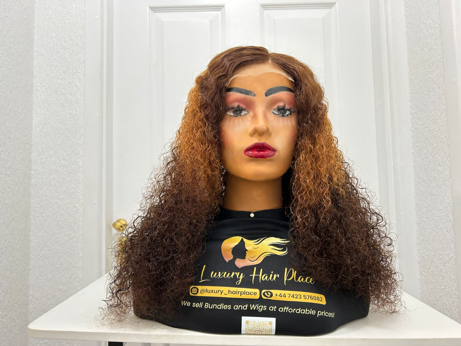 Long Curly Wig - Luxurious Length